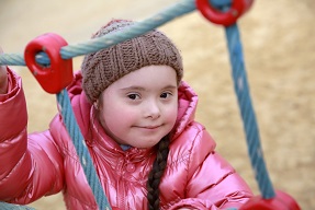 Girl with Downs